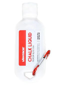VANTAGE LIQUID CHALK bottle with black cap, labeled VANTAGE STRENGTH, showing the product's liquid chalk content and branding.