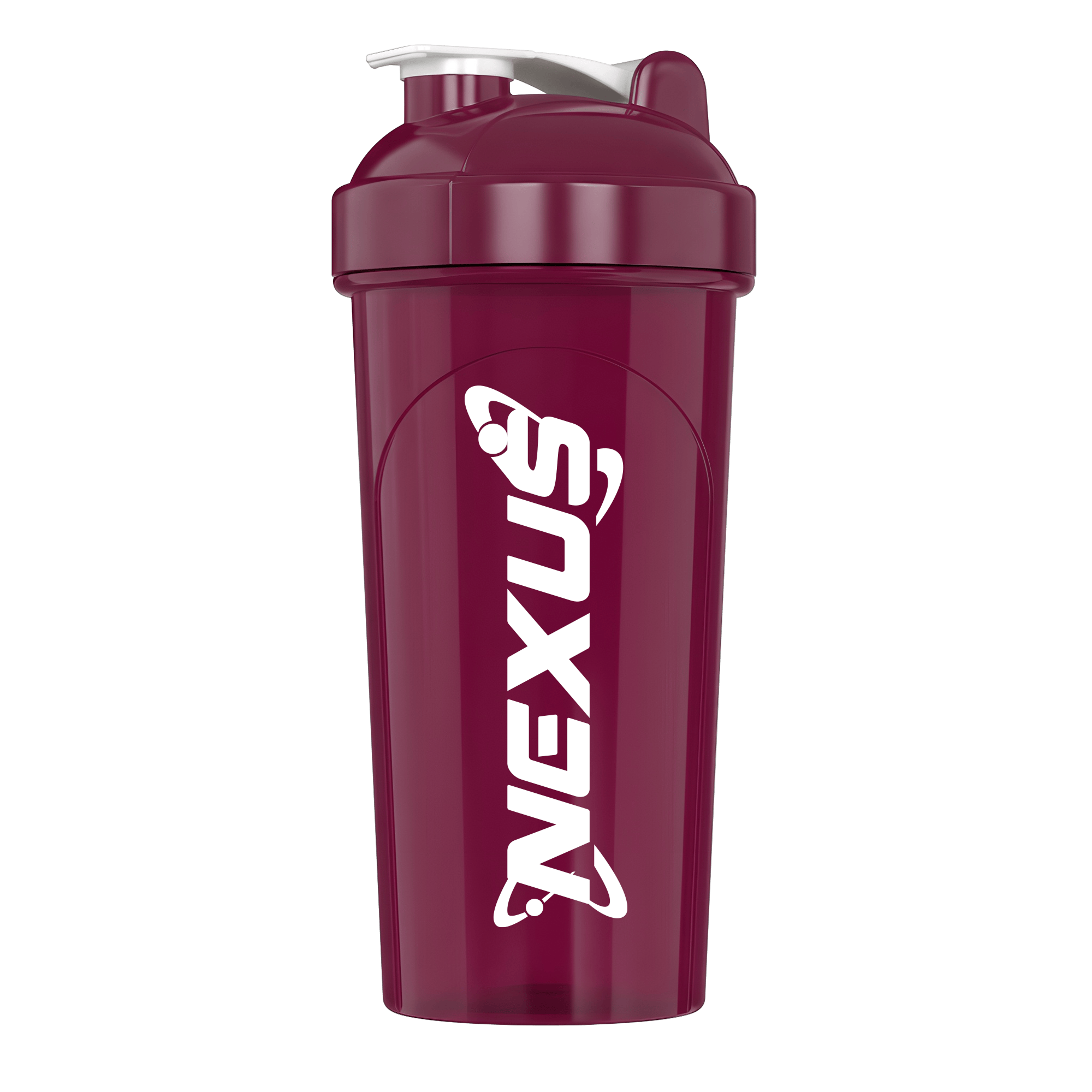 Nexus Nutrition 700ml OG Nexus Shaker bottle with berry-themed design, ideal for mixing protein drinks and smoothies.