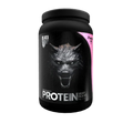 Black Wolf Performance Protein isolate powder in a straw-colored container from Black Wolf Nutrition, designed for muscle recovery.