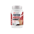 Red Dragon Nutritionals RDN Protein Mousse with caramel flavor, showcasing a creamy dessert in a bowl with a caramel topping.