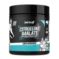 Nexus Sports Nutrition Citrulline Malate supplement bottle, essentials for workout performance and muscle endurance.