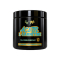 Unflavored Acetyl L-Carnitine powder in a jar, showing the supplement container from The X Athletics on a white background.