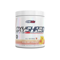 EHP LABS OxyShred Non-Stim fat burner supplement container with peach-flavored label on a white background