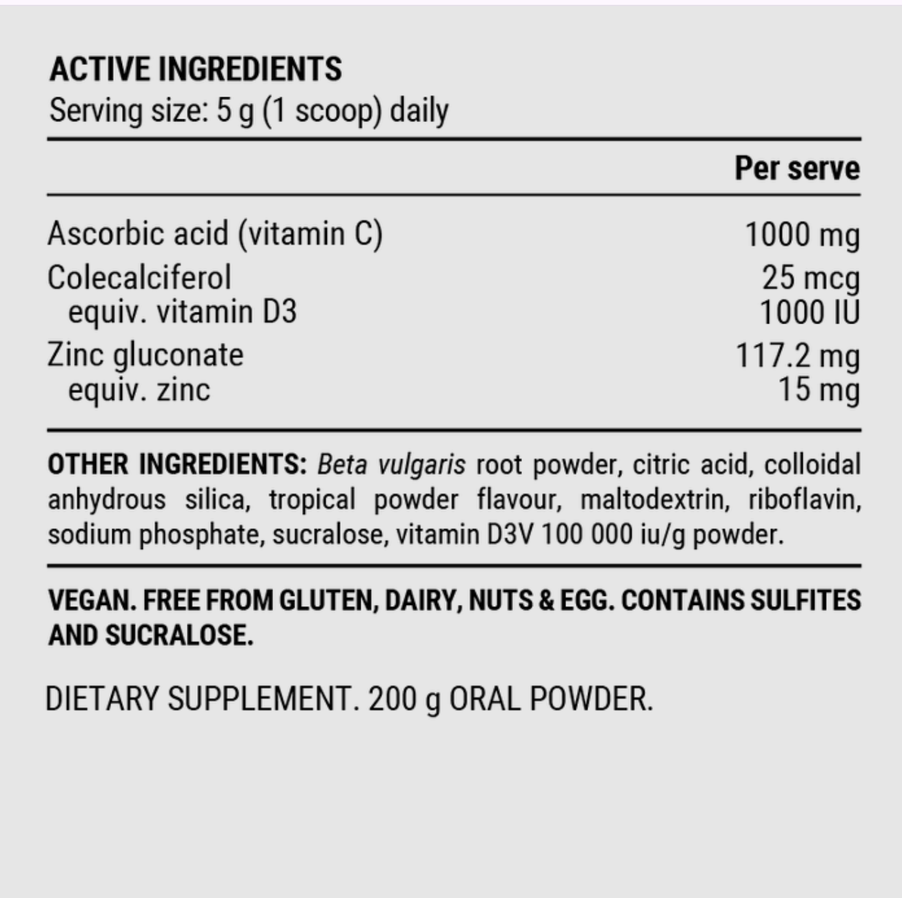 Pillar Performance Ultra Immune C supplement bottle with label showing product name and branding, placed on a clean white background.