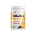 Red Dragon Nutritionals Dragons Breath Pre-Workout with mango passion flavor in a vibrant container, ready for intense training.