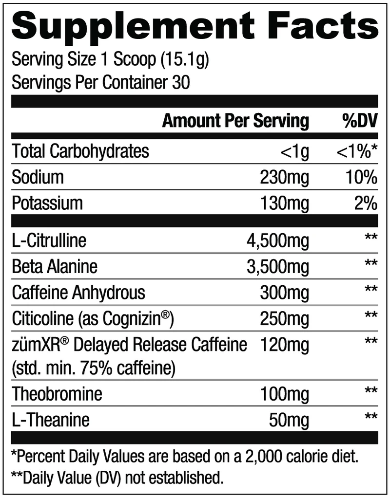 RYSE Loaded Pre workout powder in a container, featuring label design and scoop, for enhanced athletic performance.