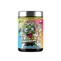 Zombie Labs Compound Z Savage Sour Straps in bright packaging with colorful sour candy straps visible.