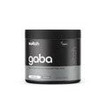 Switch Nutrition GABA supplement bottle with label visible, featuring white and green branding and product details.