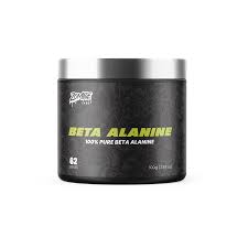 ZOMBIE LABS Beta Alanine supplement jar with label, showing the product and branding on a white background.