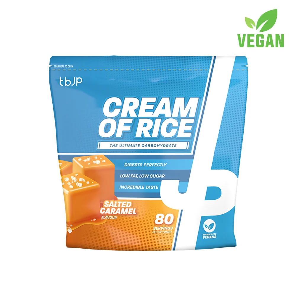 TBJP Cream of Rice Salted Caramel 80 Servings
