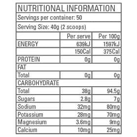 GENTEC GEN-TEC PURE CARBS supplement container with white label and blue accents, featuring supplement details and brand logo.
